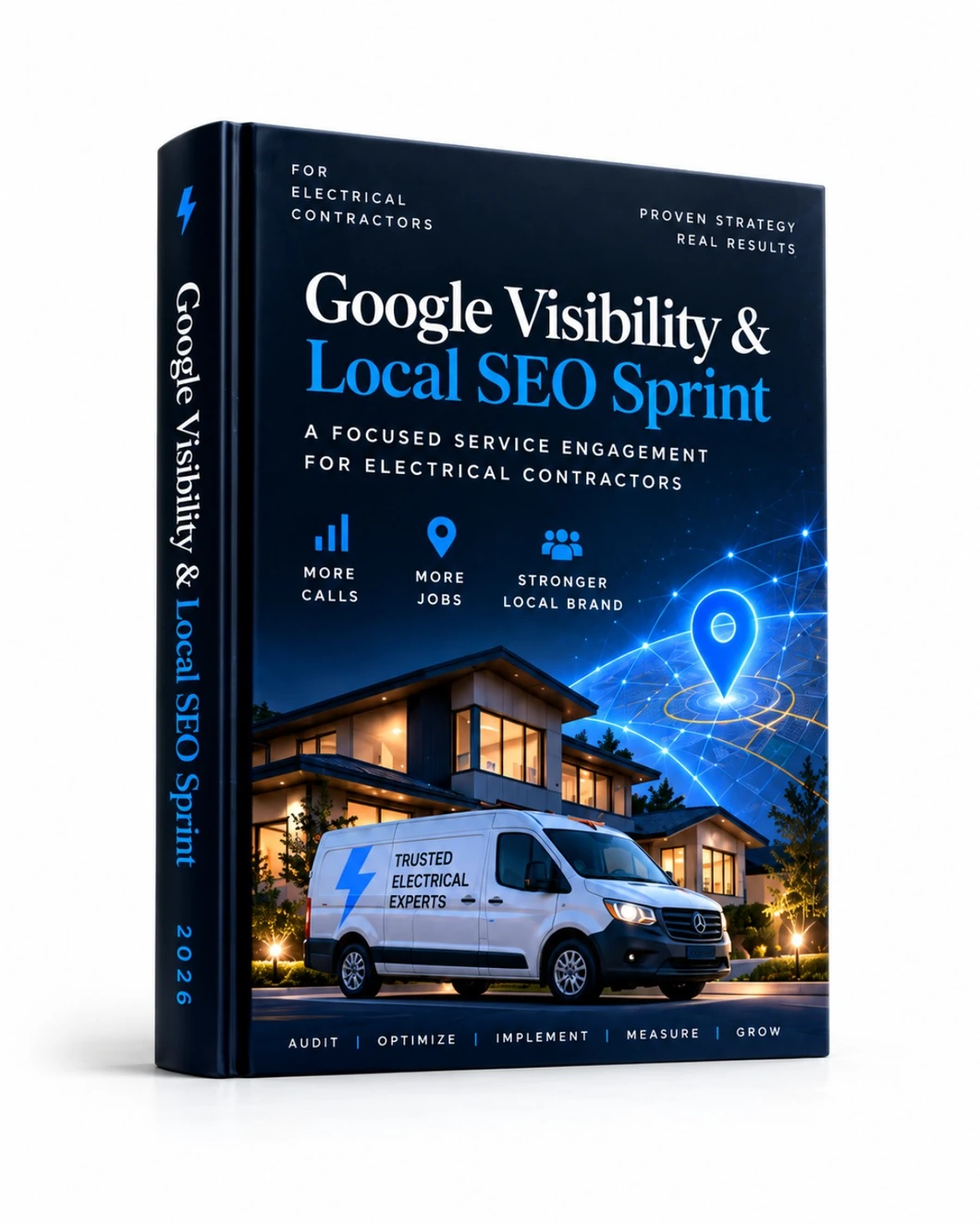 Professional service · scope agreed on request; 3D book-style presentation cover
